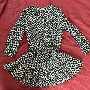 Zara Geometric Print Dress